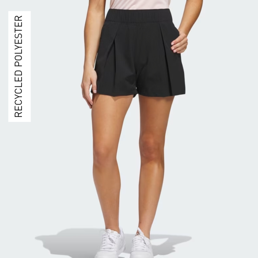 adidas Go-to Black Pleated Shorts